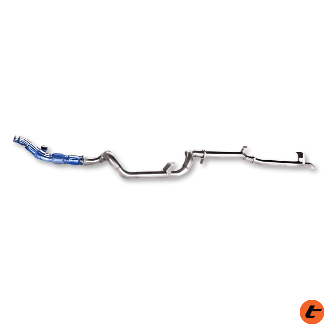 Torqit 79 Series 3.5" 4.5L TD Single Cab Ute Straight Through System