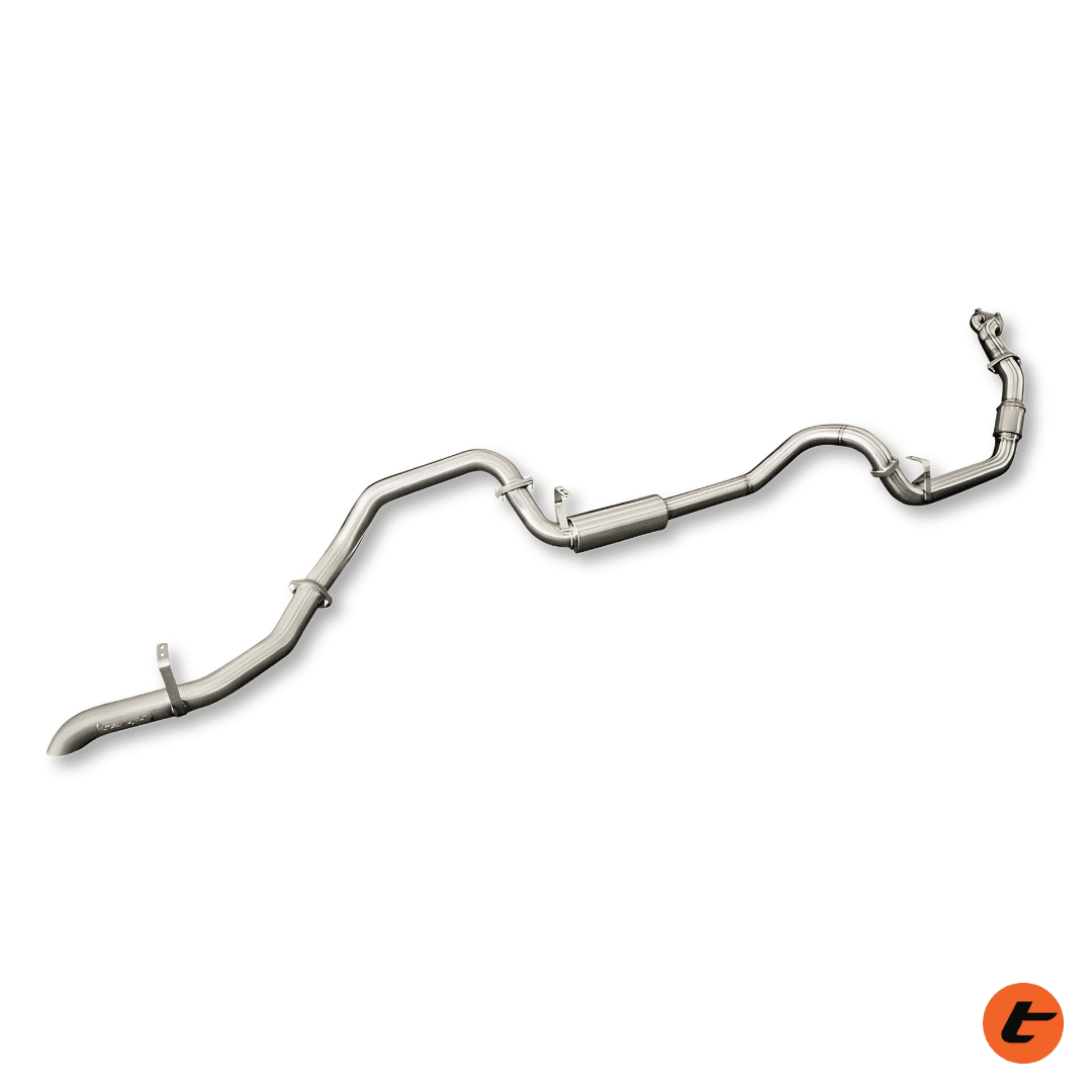 Torqit 80 Series 1HDT Engine 1990 - 1998 3" Turbo Back Exhaust