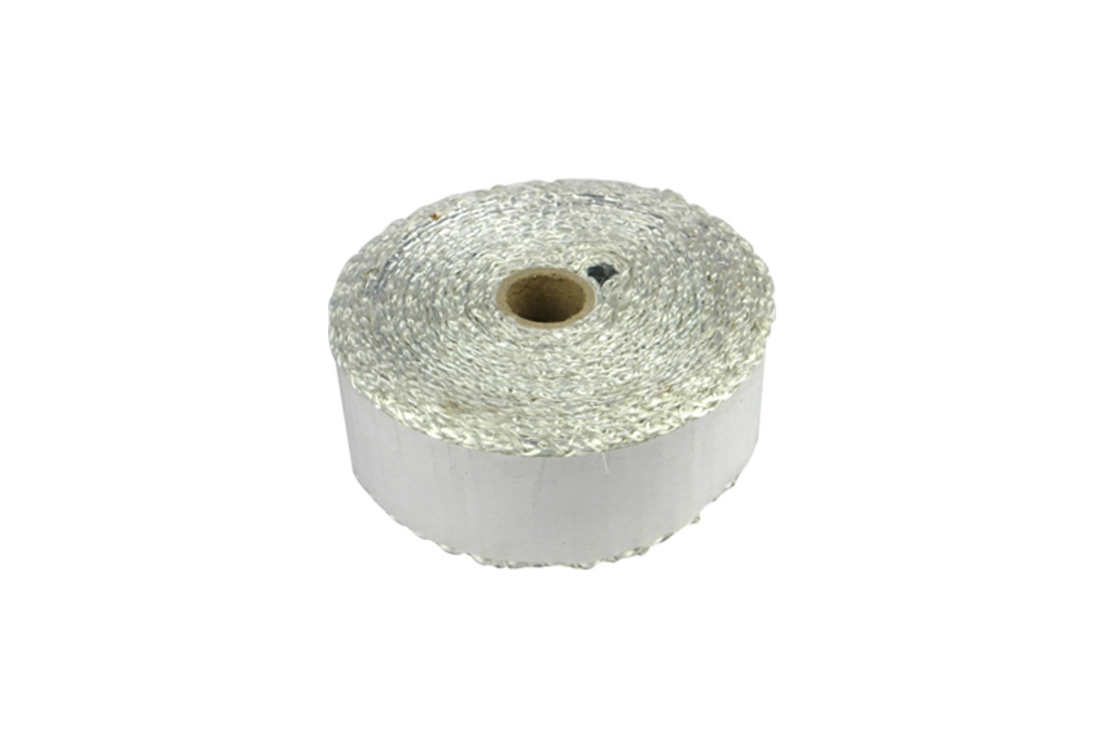 HEAT TAPE GLASS WHITE FOIL 40MM X 2MM X 5M WITH FOIL ON ONE SIDE image