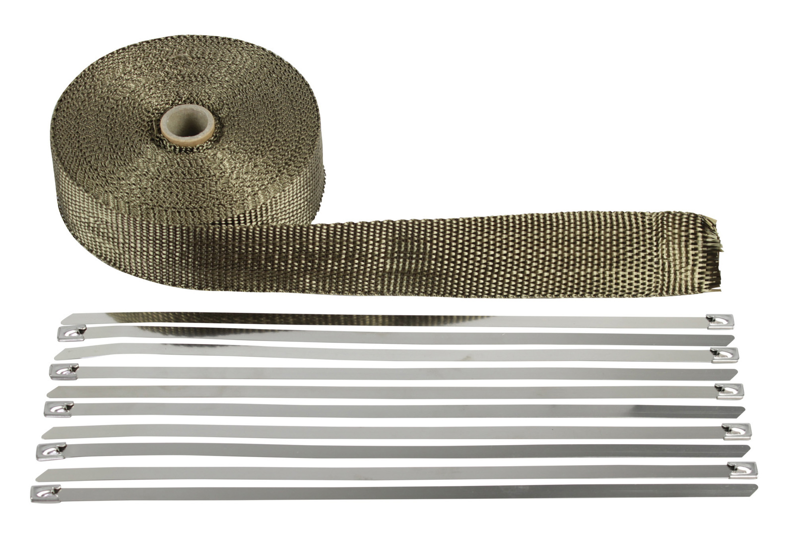 HEAT TAPE TITANIUM 51MM X 2MM X 15M WITH 10 CABLE TIES (CTS35008) image