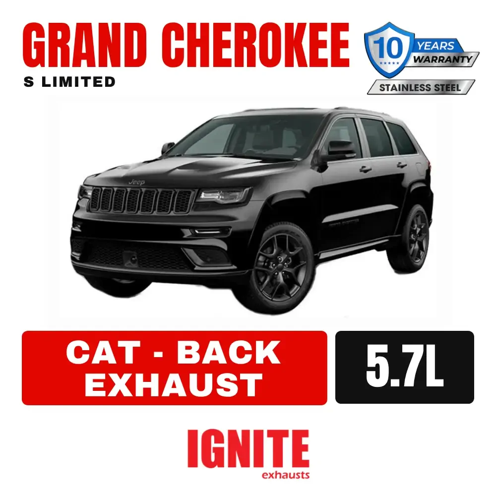 Jeep Grand Cherokee Exhaust S Limited 5.7L Hemi V8 3" Cat Back System