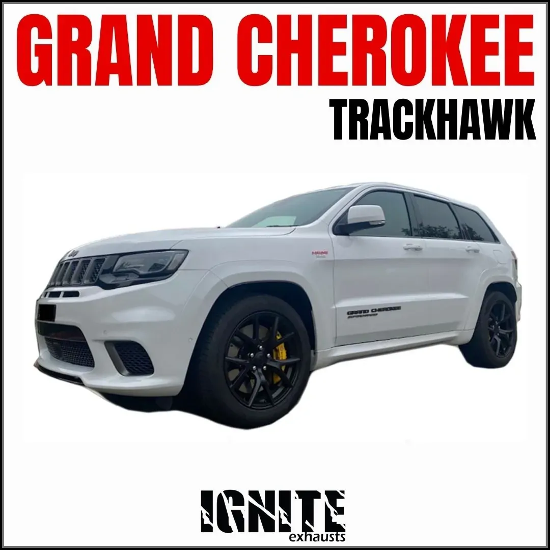 Jeep Grand Cherokee Exhaust Trackhawk 6.2L Supercharged 3" Cat Back System