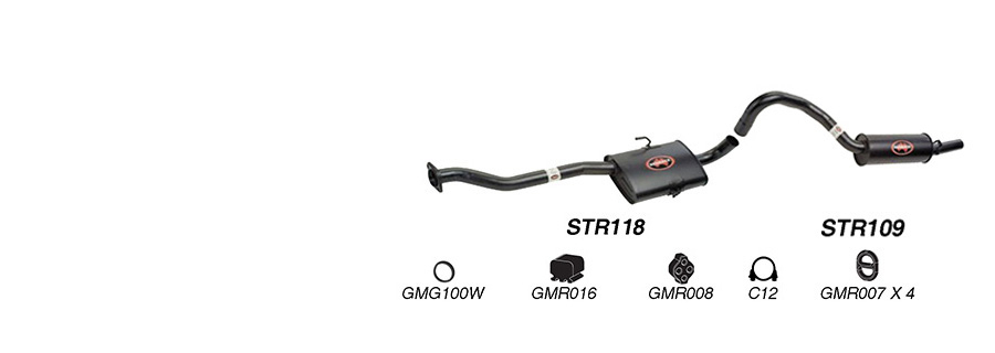 Redback Exhaust System for Holden Commodore (04/1995 - 1997) image