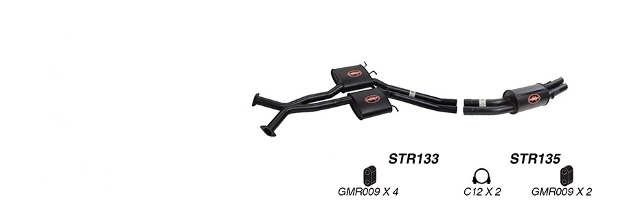 Redback Exhaust System for Holden Caprice (08/2004 - 2006), Statesman (08/2004 - 2006) image