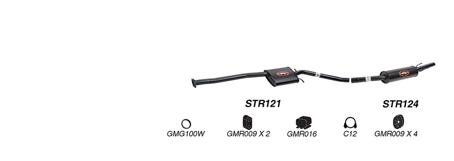 Redback Exhaust System for Holden Commodore (12/2000 - 08/2004) image