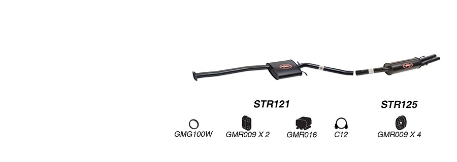 Redback Exhaust System for Holden Commodore (12/2000 - 08/2004) image