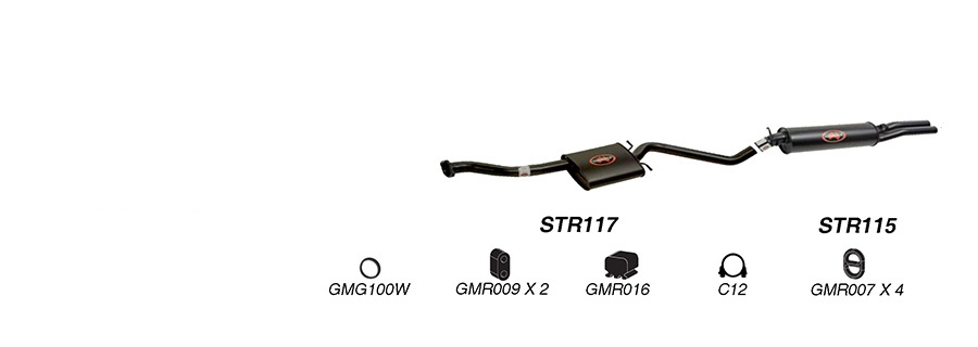 Redback Exhaust System for Holden Commodore (04/1995 - 08/1997), Calais (04/1995 - 1997) image