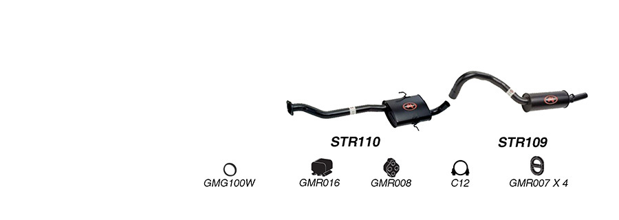 Redback Exhaust System for Holden Commodore (04/1995 - 12/2000) image