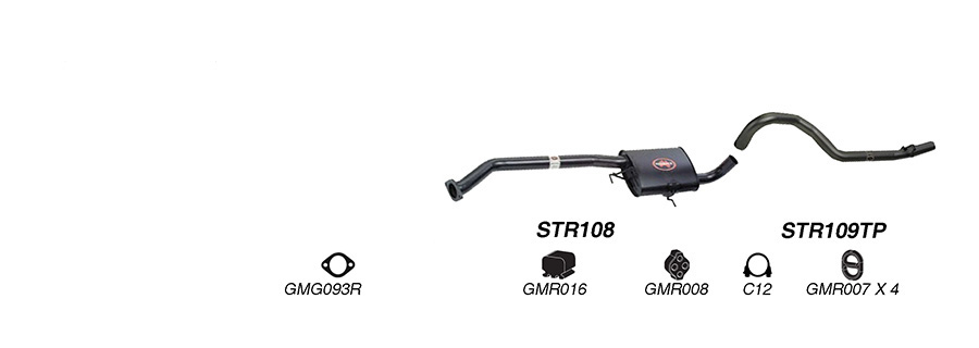 Redback Exhaust System for Holden Commodore (01/1988 - 2000) image