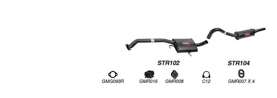 Redback Exhaust System for Holden Calais (08/1988 - 1997), Commodore (08/1988 - 08/1997) image