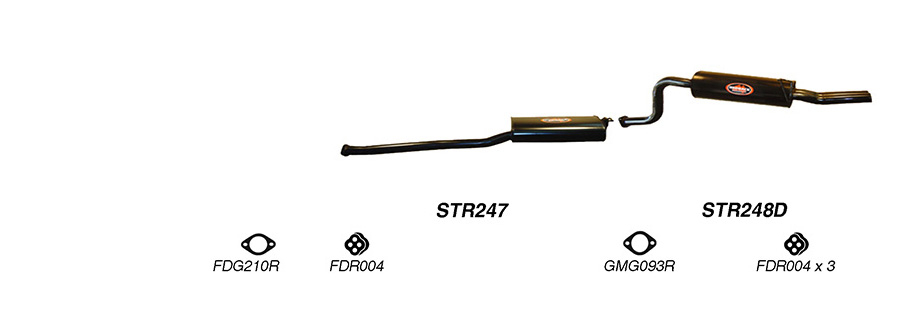 Redback Exhaust System for Ford Falcon (09/2002 - 09/2005) image