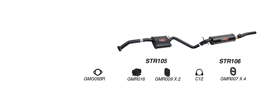 Redback Exhaust System for Holden Commodore (09/1991 - 1997), Calais (09/1991 - 09/1997) image