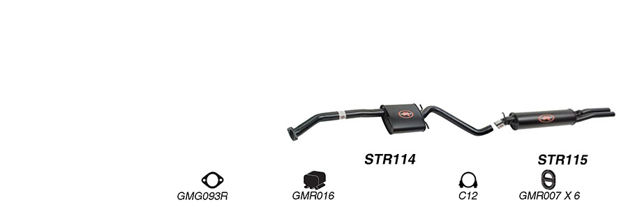 Redback Exhaust System for Holden Statesman (04/1990 - 1995), Caprice (03/1994 - 04/1995) image