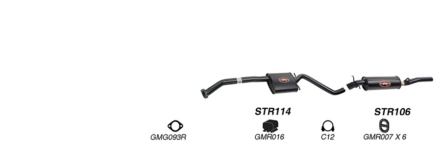 Redback Exhaust System for Holden Statesman (03/1990 - 06/1999), Caprice (03/1990 - 06/1999) image