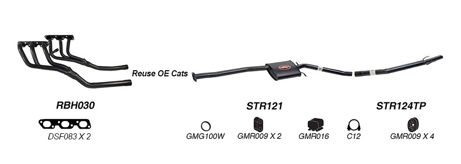 Redback Exhaust System for Holden Commodore (09/1997 - 2004) image