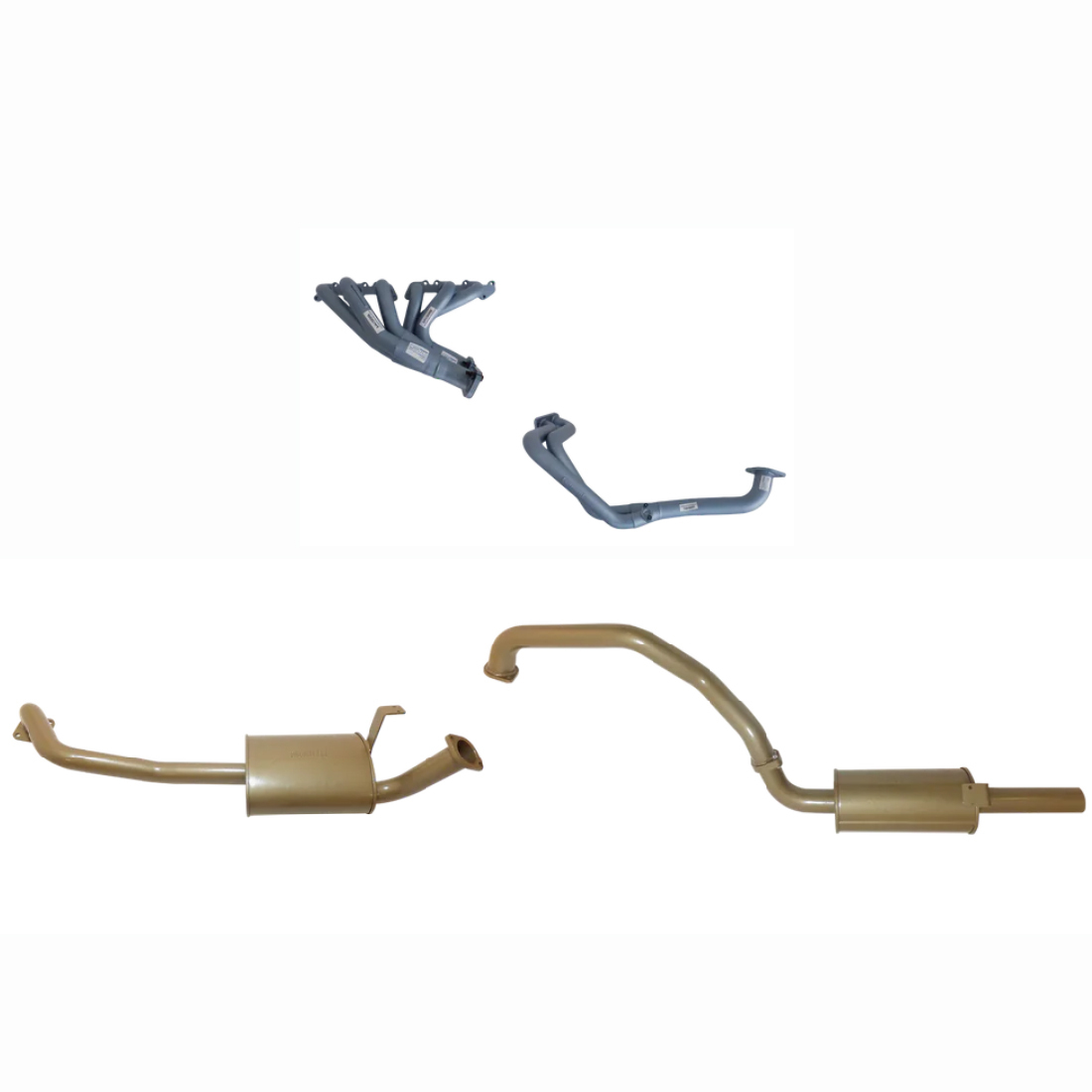 Toyota Landcruiser 80 Series 6 Cyl 4.5L Petrol 1989/1997 - Single 2 1/2" with Headers Kit image