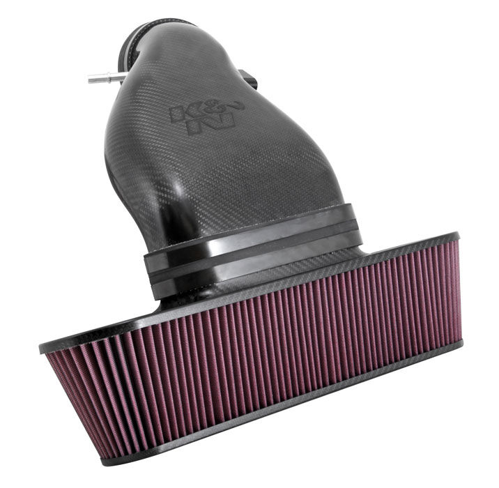 Cold Air Intake - High-Flow, Roto-Mold Tube - Carbon Fiber, Chev Corvette Zr1 6.2L Sc image
