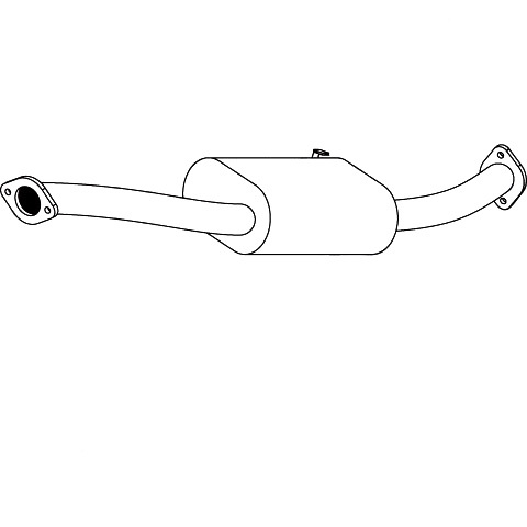 Redback Muffler for Nissan Patrol (10/2001 - 12/2012) image