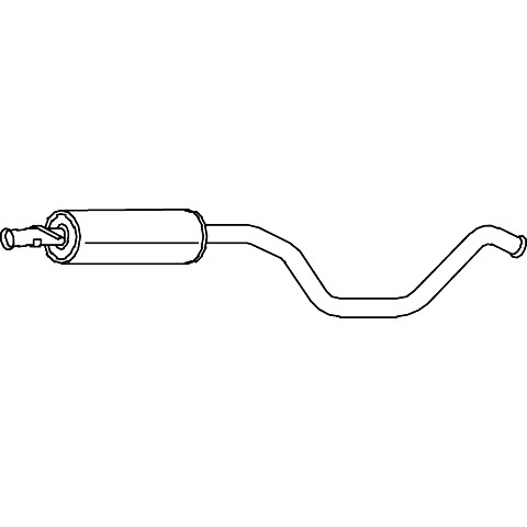 Redback Muffler for Saab 900 (08/1994 - 02/1998) image