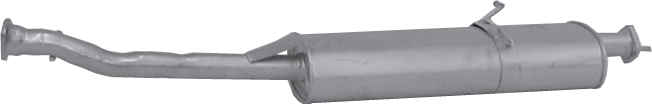 Redback Muffler for Mazda B2600 (11/1991 - 2006), B-SERIES BRAVO (01/1990 - 02/1999), Ford Courier (10/1991 - 1999) image