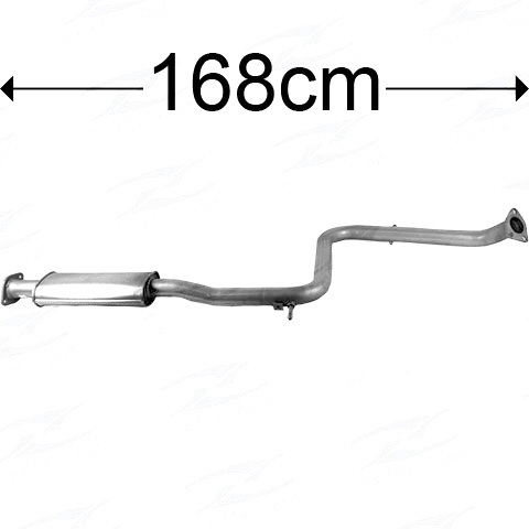 Redback Muffler for Mitsubishi Verada (02/1999 - 07/2005), Magna (02/1999 - 09/2005) image