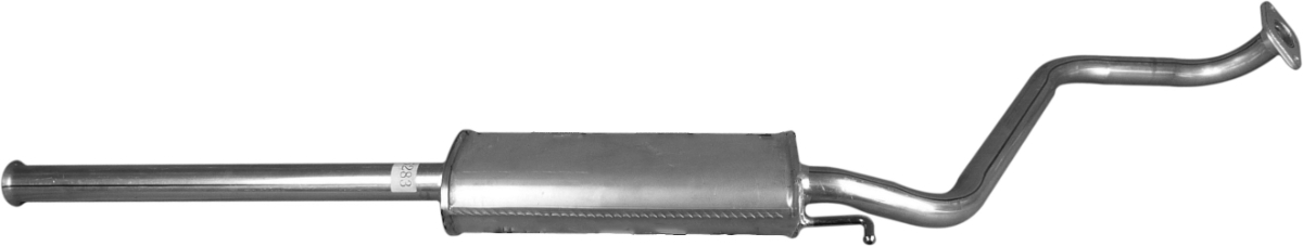 Redback Muffler for Hyundai Getz (09/2002 - 2011) image