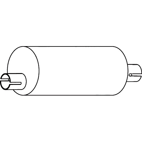 Redback Muffler for Holden Rodeo (02/1988 - 02/2003), Jackaroo (07/1984 - 03/1992) image