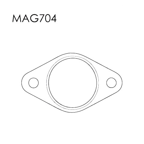 Redback Flange Gasket for Ford Telstar (01/1992 - 11/1996), Probe (07/1994 - 01/1998), Mazda 626 (01/1992 - 06/1997) image