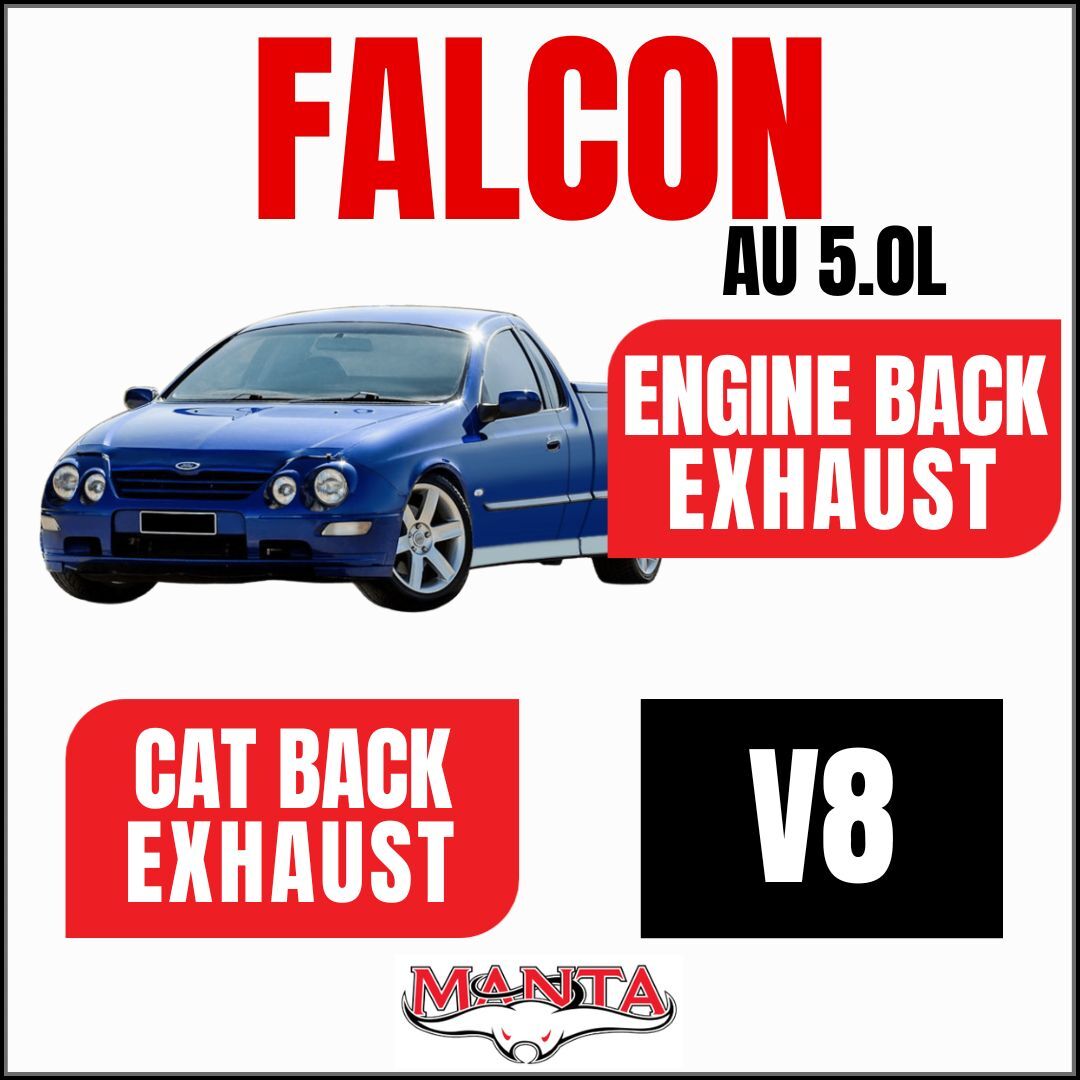 Manta Performance Exhaust for AU Falcon 5.0L V8 Ute