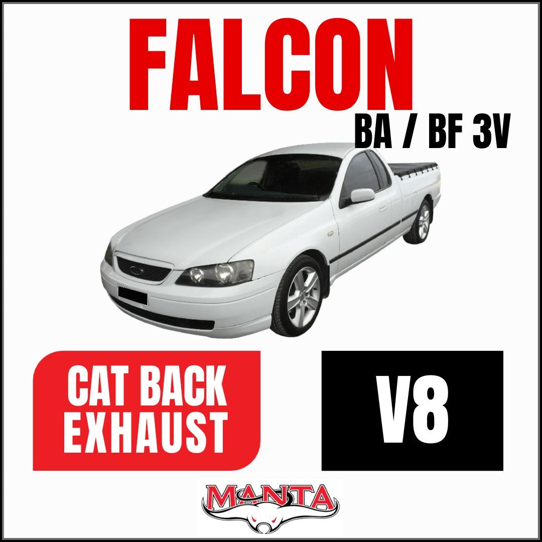 Manta Exhaust Kit to suit Ford Falcon BA BF V8 3V Ute