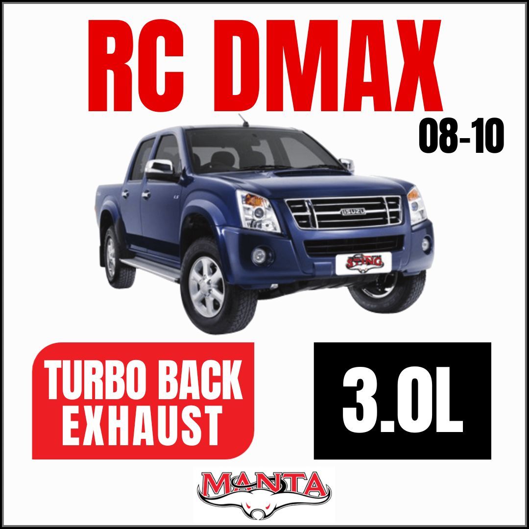 Manta Isuzu DMAX RC 3.0L 2008 - 2010