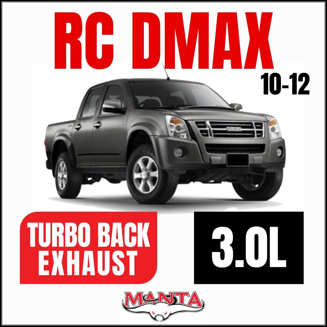 Manta Isuzu DMAX RC 3.0L 2010 - 2012