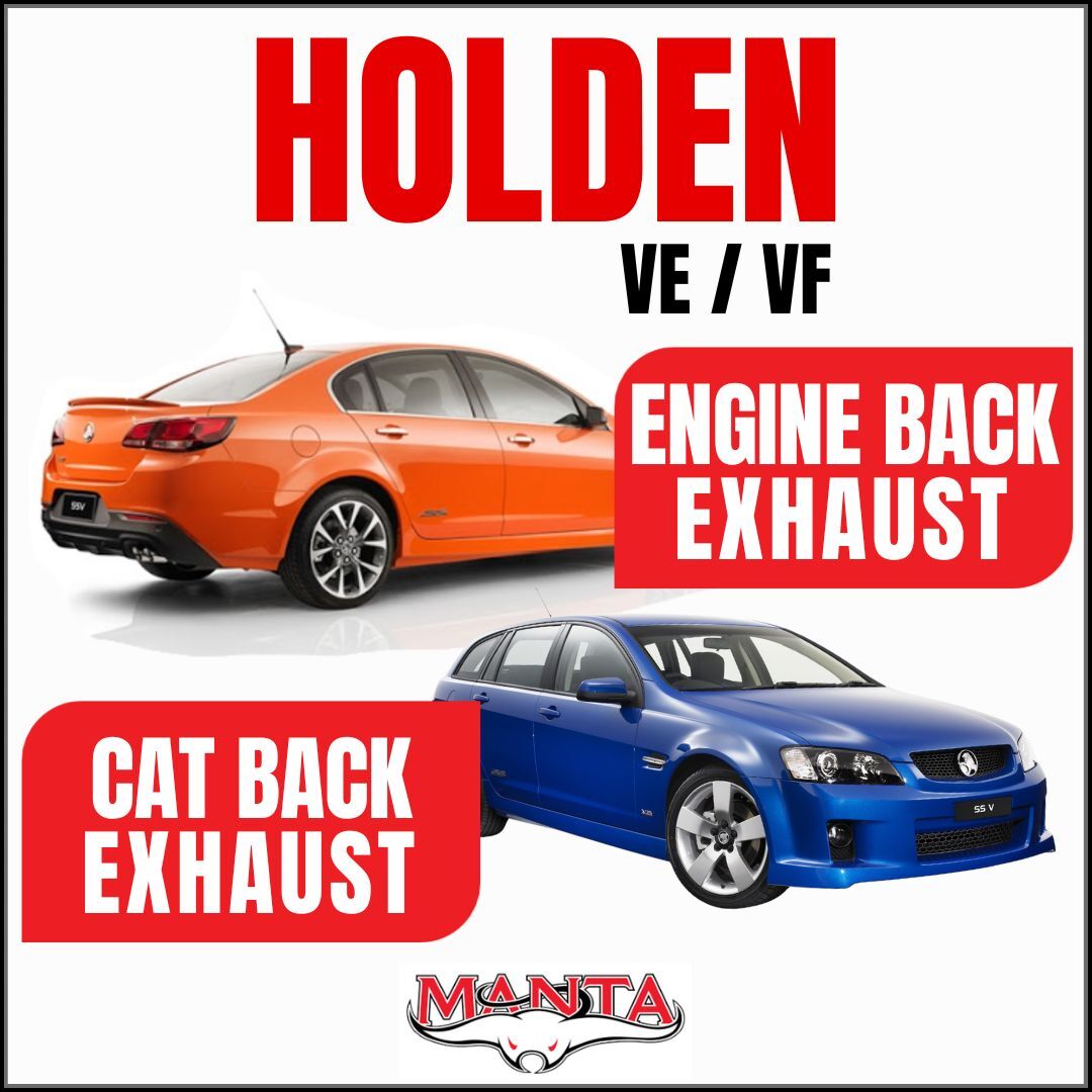 Manta Holden Commodore VE VF V8 DPE Sedan & Wagon Twin Exhaust systems with 3.5in tips image