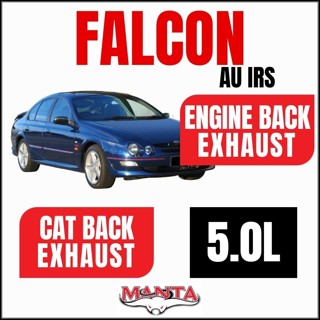 Manta Exhaust to suit Falcon AU V8 IRS Sedan