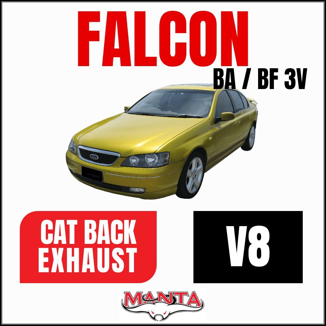 Manta Exhaust Kit to suit Ford Falcon BA BF V8 3V Sedan
