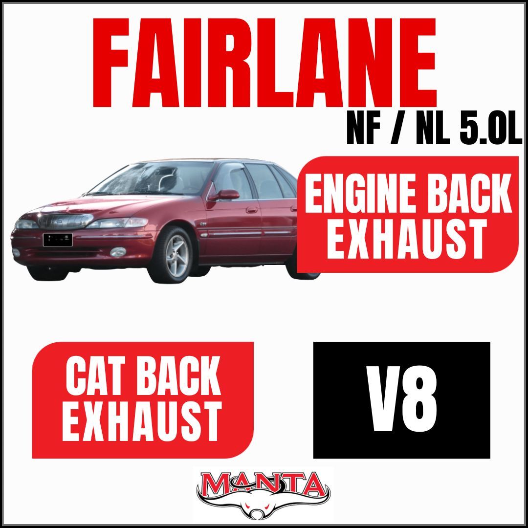 Manta Exhaust to suit Ford NF/NL Fairlane & LTD 5.0L V8
