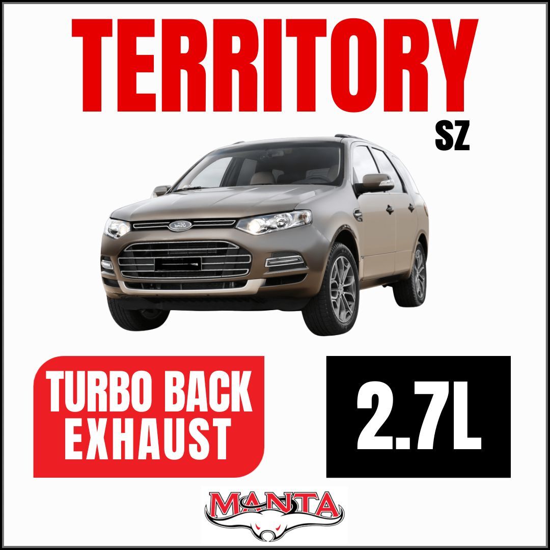Manta Exhaust Kit to suit Territory 2011-2016 SZ 2.7L V6 Turbo Diesel