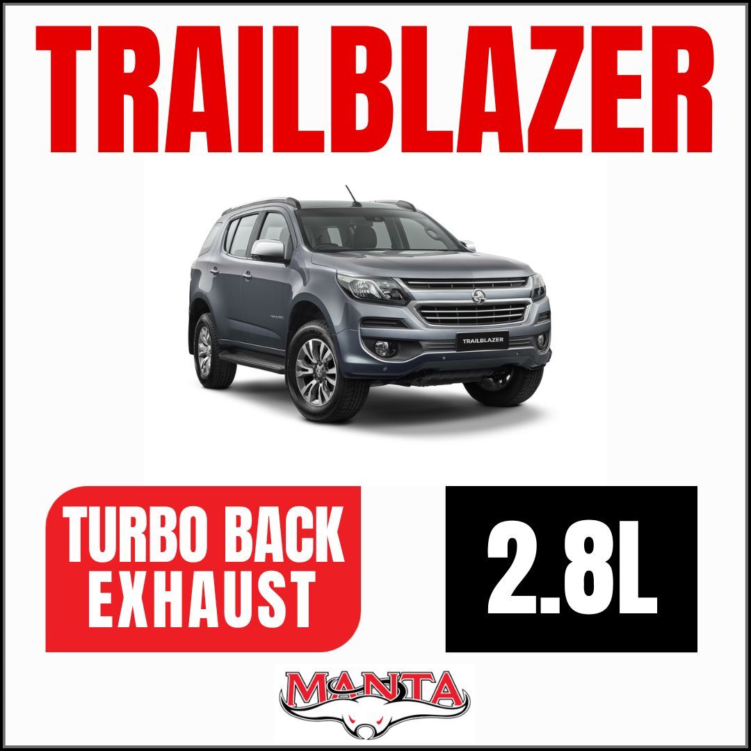 Manta Holden Trailblazer 2.8L Turbo Back Exhaust