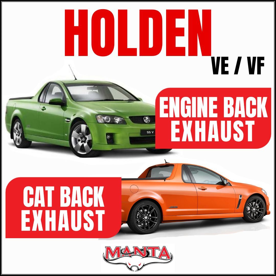 Manta Exhaust to suit Holden Commodore VE & VF V8 Ute - WM & WN Caprice & Statesman
