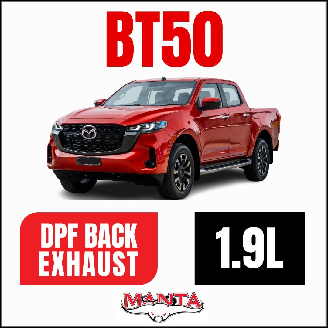 Manta Mazda BT50 1.9L DPF Back Exhausts image