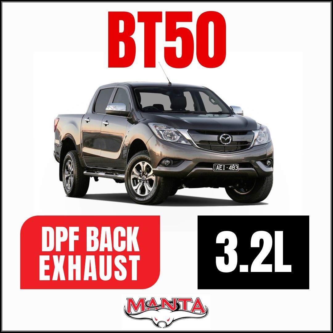 Manta Mazda BT50 3.2L DPF Back Exhausts image