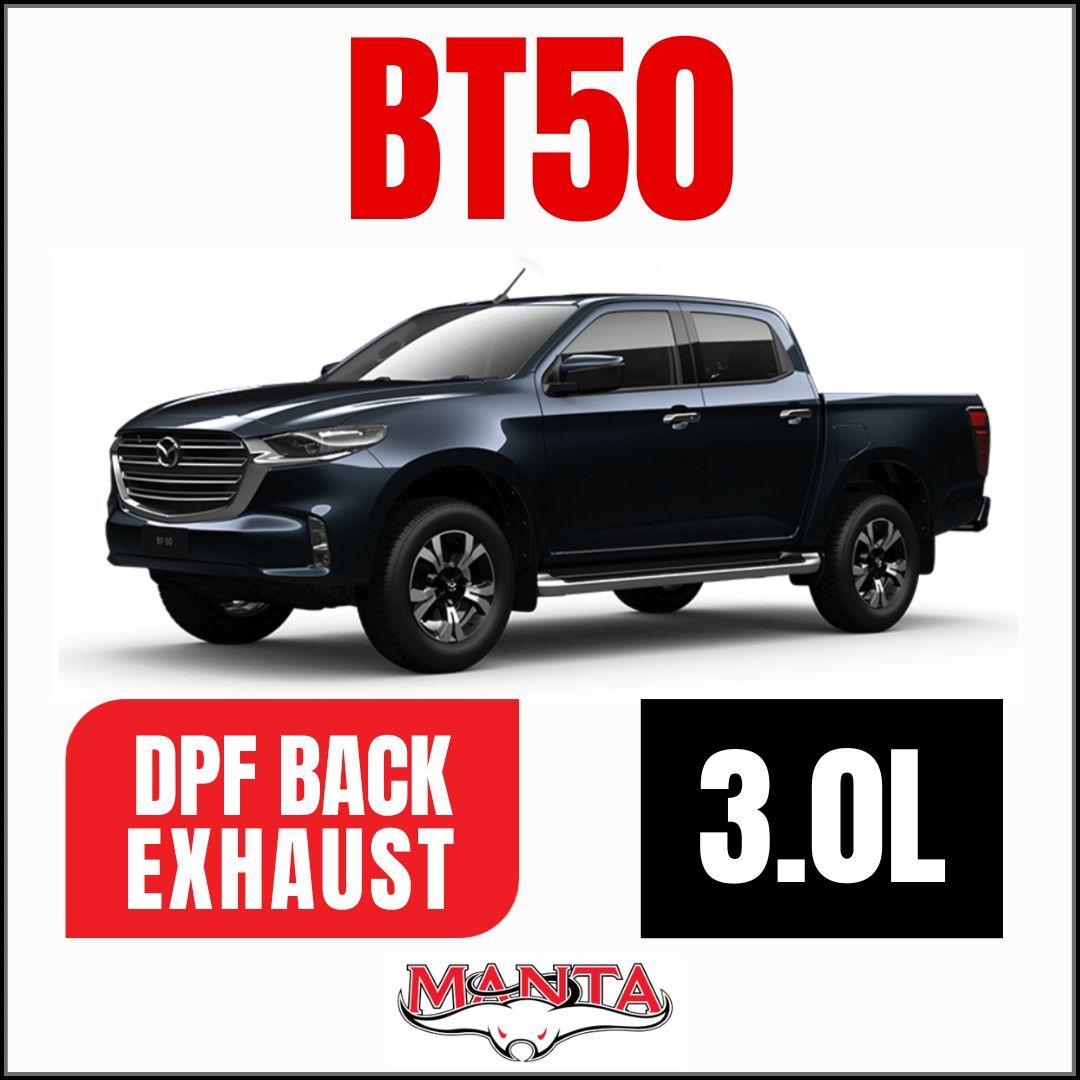 Manta Mazda BT50 2020 on 3.0L DPF Back Exhaust image