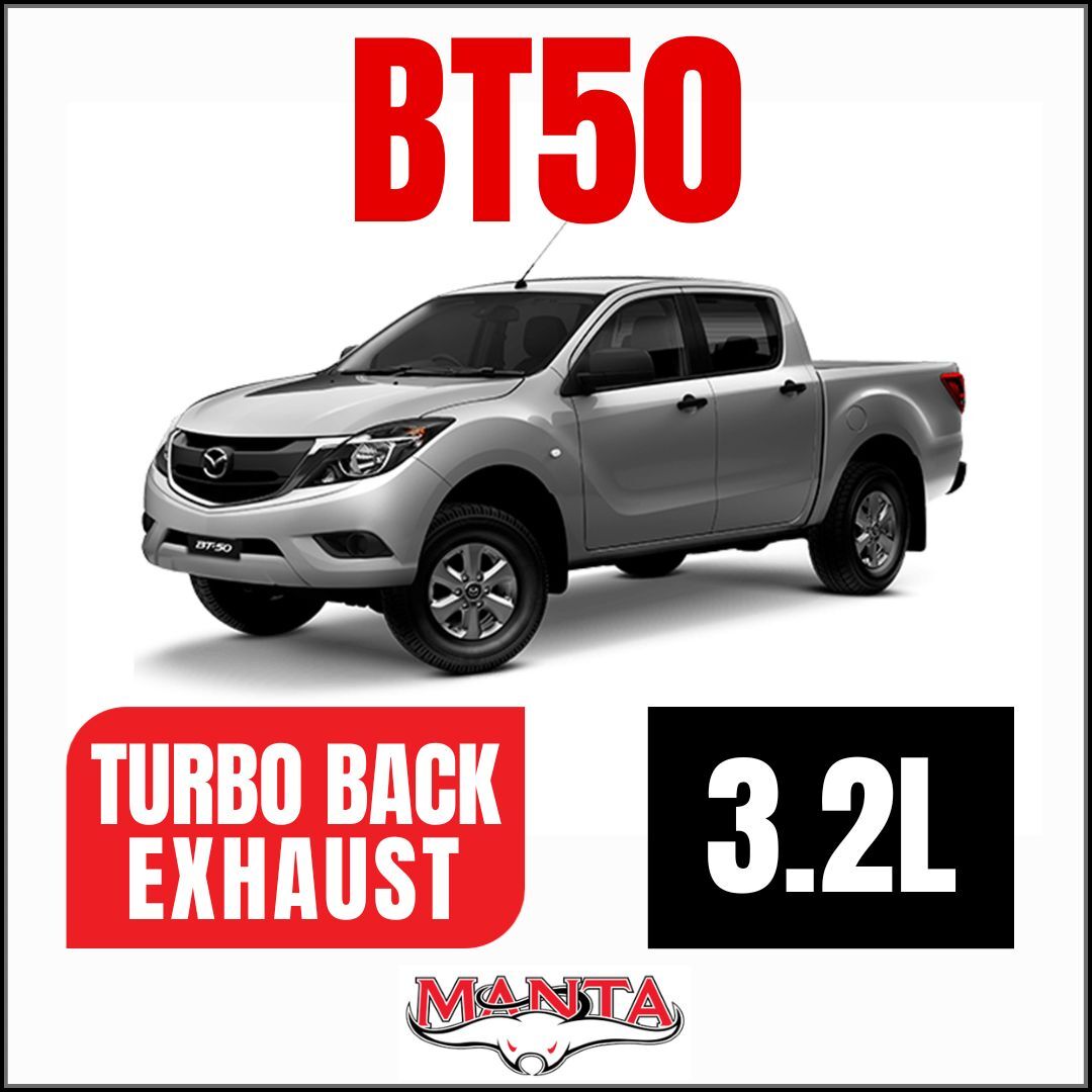 Manta Mazda BT50 3.2L Turbo Back Exhausts image