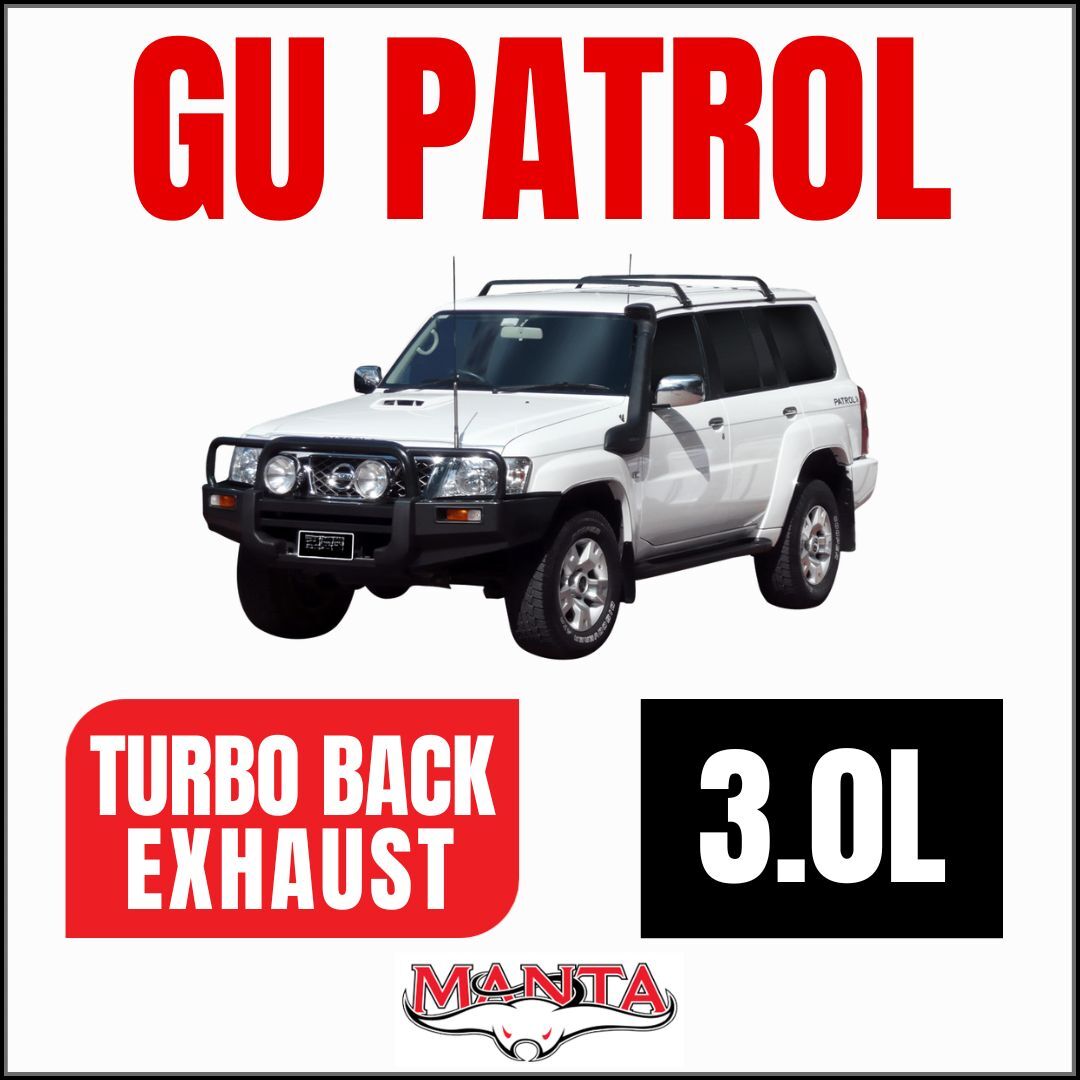 Manta Nissan Patrol GU 3.0 CR Wagon 07-17' Exhaust Systems image