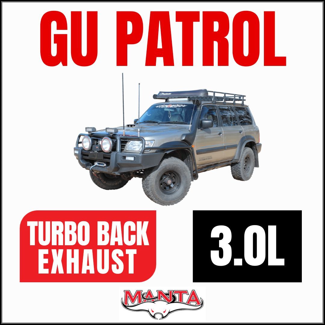 Manta Nissan Patrol GU 3.0 CR Wagon 2000-06' Exhaust Systems image