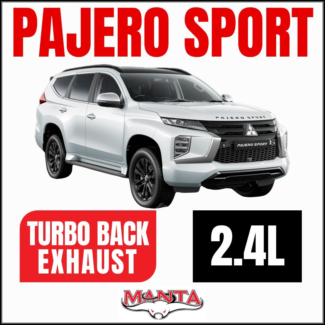 Manta Mitsubishi Pajero Sport QE, QF, QG 2015-2024 Turbo Back