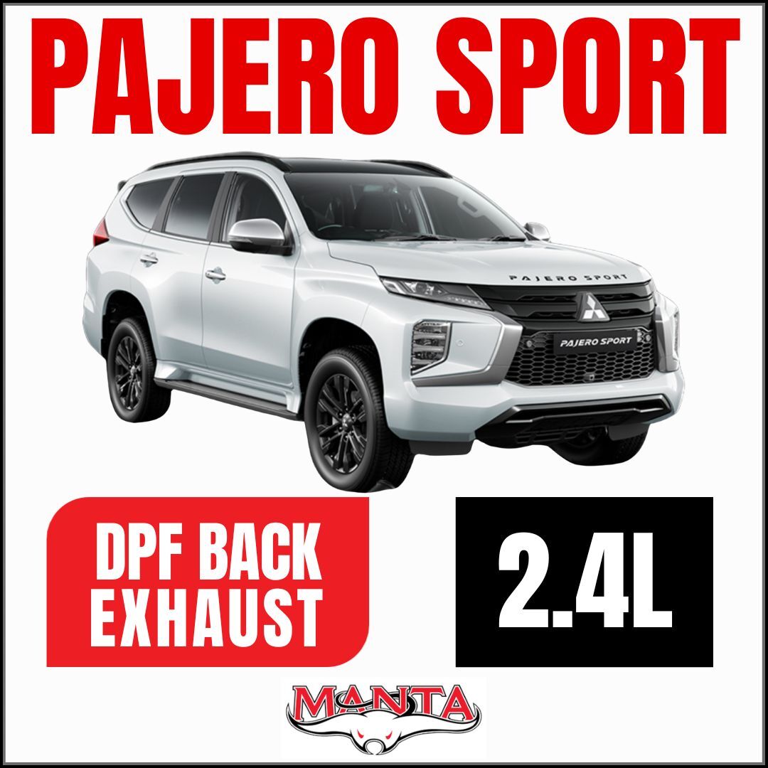 Manta Mitsubishi Pajero Sport QE, QF, QG 2015-2024 DPF Back