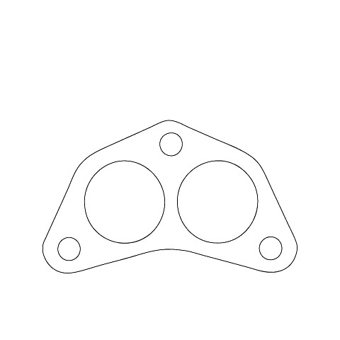 Redback Flange Gasket for various Hyundai & Mitsubishi vehicles image