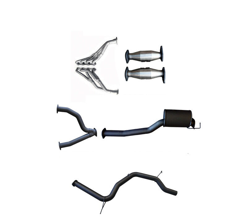 Manta Ford Falcon AU V8 IRS Sedan 3in With Extractors Muffler/Tailpipe image