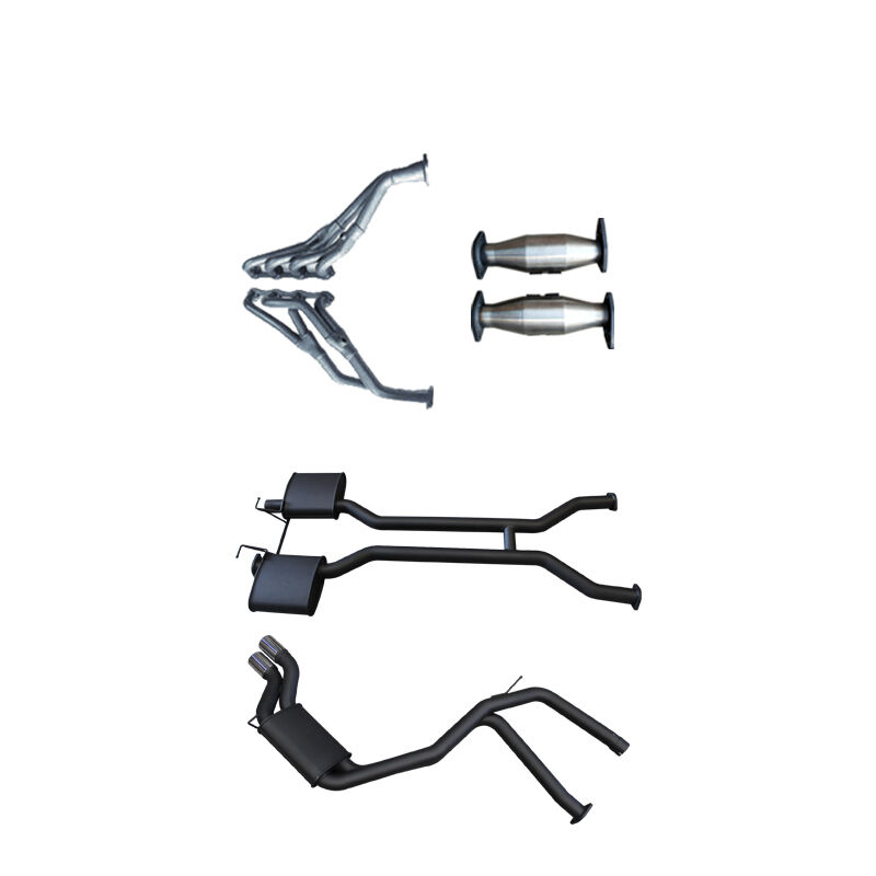 Manta Ford Falcon AU V8 IRS SDN 2.5in Dual With Extractors Muffler image